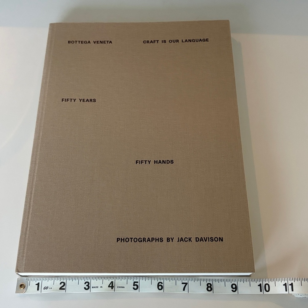 Bottega Veneta Book: Fifty Years, Fifty Hands 1975-2025 Coffee Table Book - Picture 4 of 6